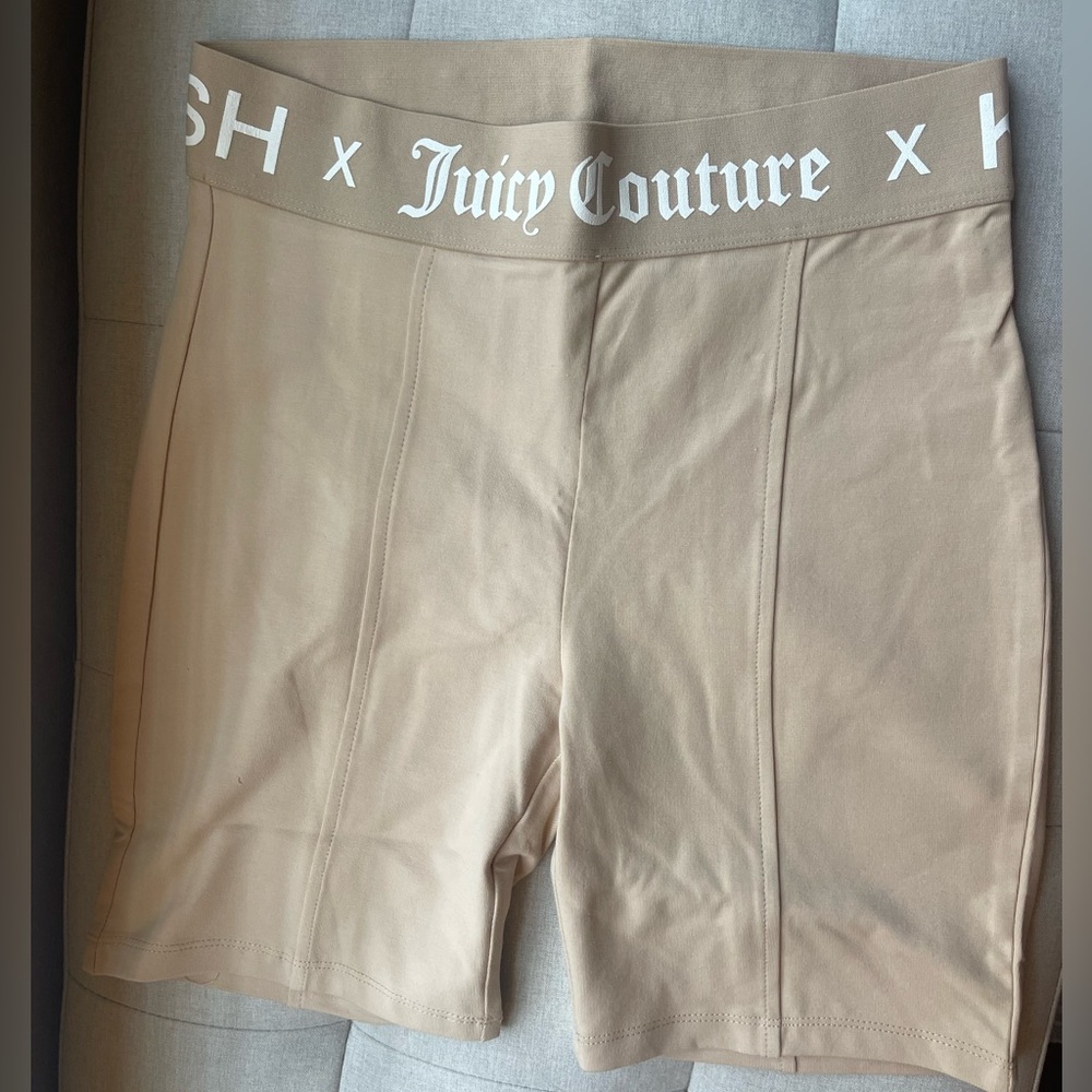 Kittenish x Juicy Couture - Nude biker shorts! Brand new plus free T-shirt!